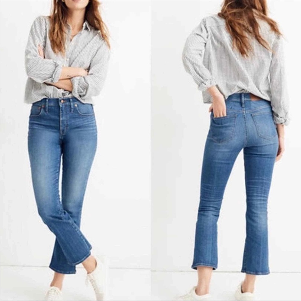 Madewell Cali Demi-Boot Blue Jeans